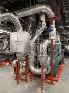 carbon emissions reduction chiller MEP