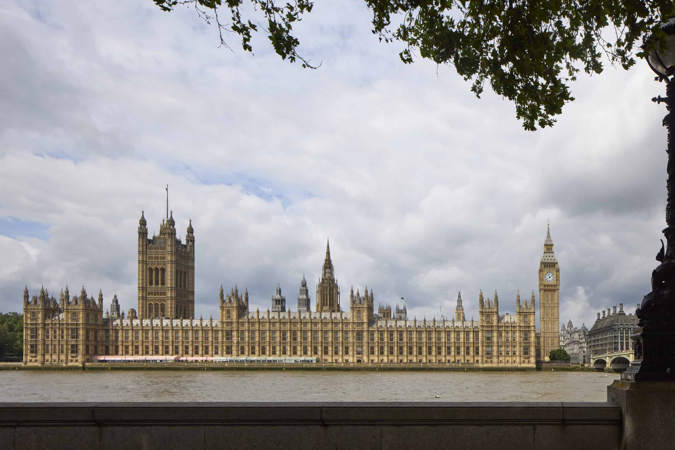 Views of big Ben and Palace of Wetminster